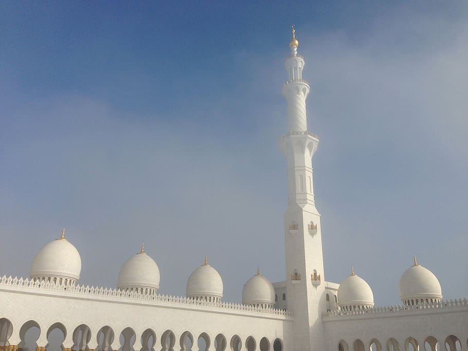 abu, dhabi, architecture, building, islam, moshe, ramadan, arabic HD wallpaper