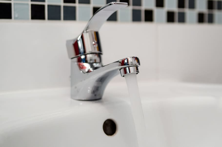 stainless steel faucet, plumber, repair, battery, hydraulics, HD wallpaper