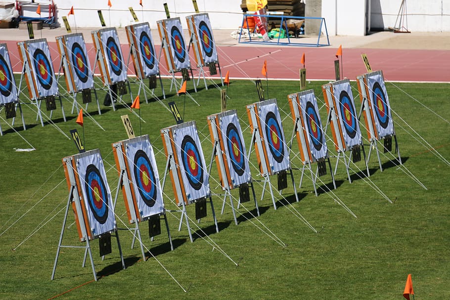 Archery, Competition, Target, Sport, Aim, energy, win, to believe, HD wallpaper