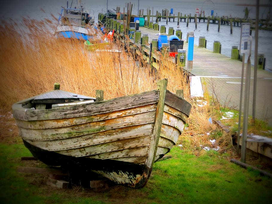 boot, baltic sea, beach, ship, fishing boat, holiday, water HD wallpaper