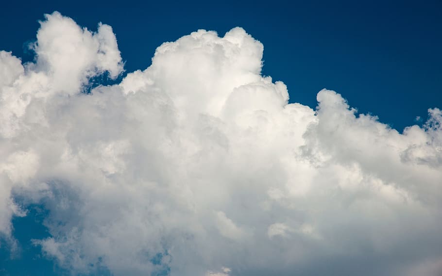 Cloud, Sky, Blue, Blue, Spring, Kumulus, the sky, cloud - sky HD wallpaper