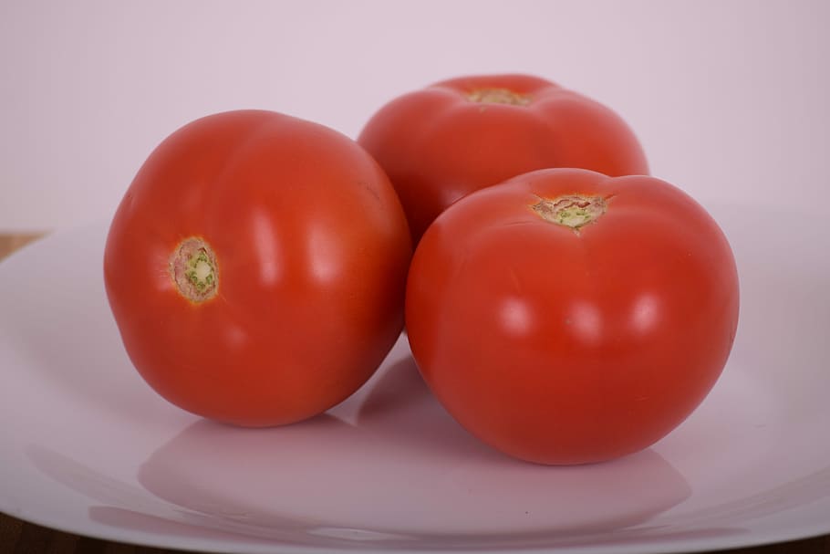 Tomato, Vegetable, Salad, Plate, Food, food and drink, healthy eating HD wallpaper