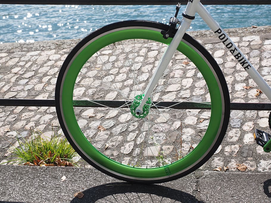 Wheel, Rim, Impeller, front wheel, road bike, sport bike, stylish HD wallpaper