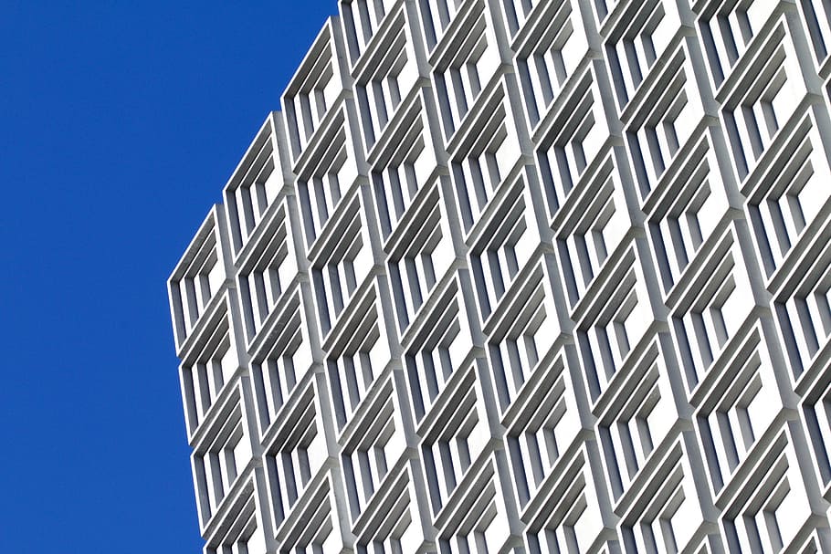 architecture, building, facade, structure, pattern, sky, low angle view HD wallpaper