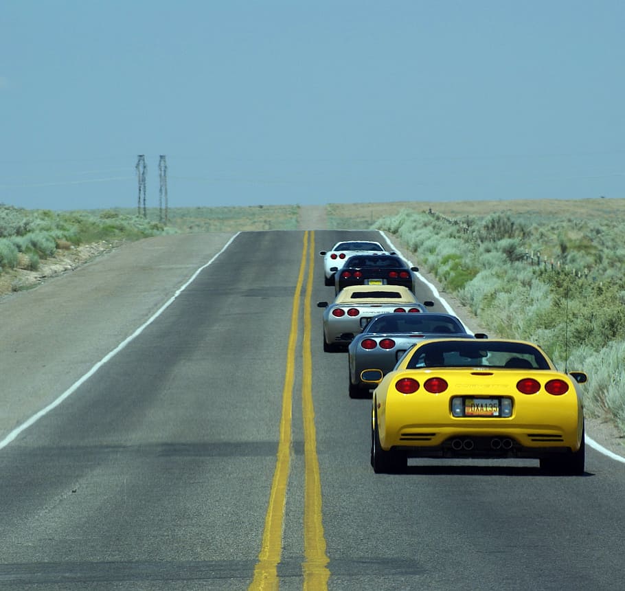 Corvette, Auto, Automobile, Car, chevrolet, chevy, drive, cruise HD wallpaper