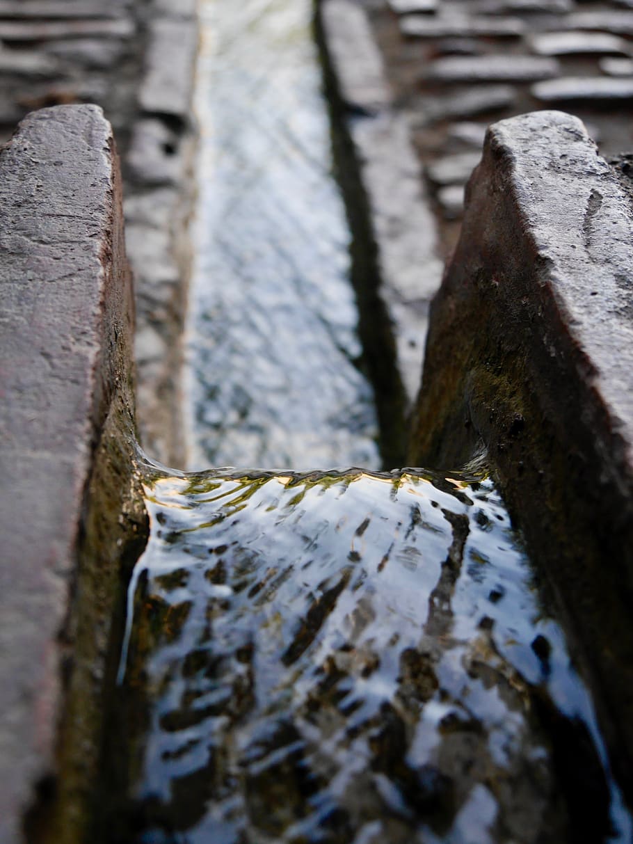 malaga, spain, running water, selective focus, close-up, no people HD wallpaper