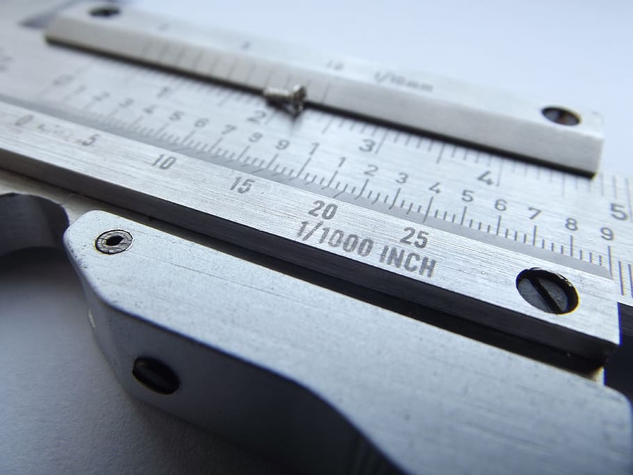 gray metal measuring tool, measure, measures, rule, metro, dimensions HD wallpaper