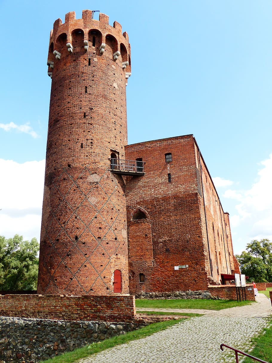 architecture, the palace, tower, the gothic, old, castle, world-on-vistula HD wallpaper