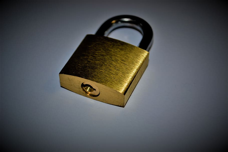 padlock, picture, safety, security, protection, studio shot HD wallpaper