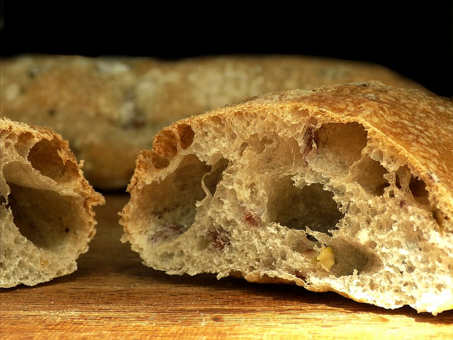 ciabatta, bread, food, artisan bread, bakery, food and drink HD wallpaper