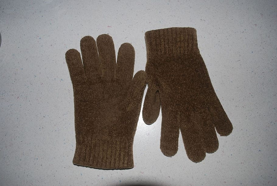 glove, gloves, wool, hand, mitten, knit, pair, human hand, human body part HD wallpaper
