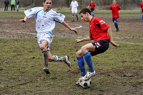 HD wallpaper: photo of a soccer team's lower bodies, Sport, Leisure, Football, Ball - Wallpaper Flare