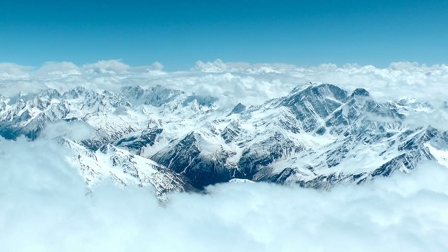 sea of clouds, Elbrus, Mountains, Caucasus, the caucasus, kabardino-balkaria, HD wallpaper
