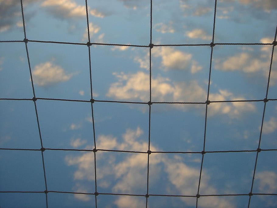 Network, Square, Heaven, Clouds, full frame, backgrounds, pattern HD wallpaper