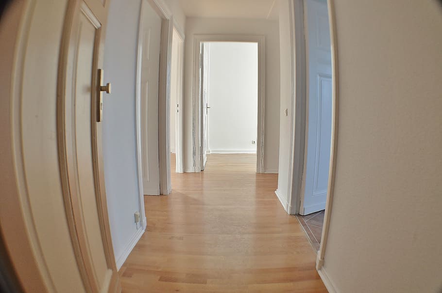 apartment, input, floor, recording, fish eye, arcade, indoors HD wallpaper