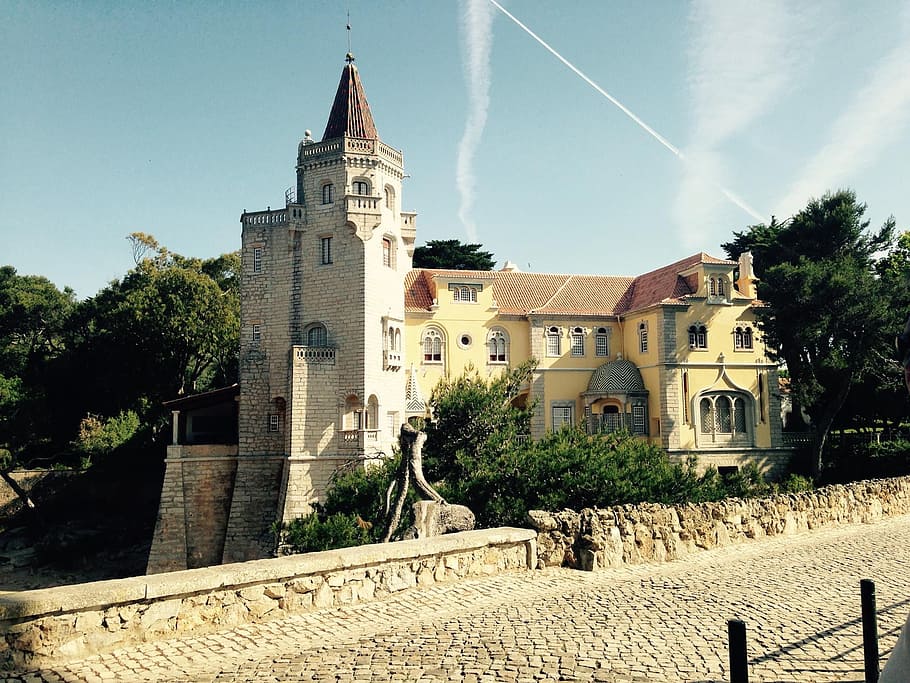 cascais, museum, castle, architecture, built structure, building HD wallpaper