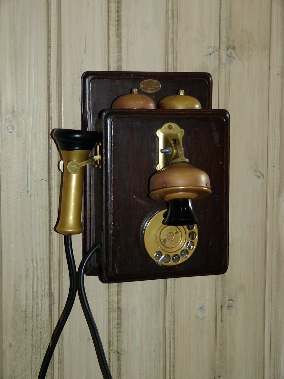 phone, historically, telephone system, communication, telephone handset, HD wallpaper
