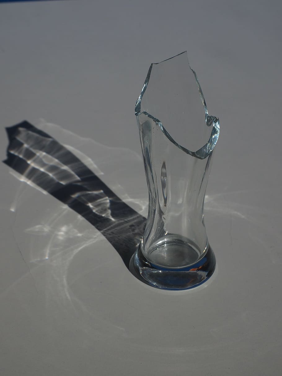 glass, broken, pointed, sharp, cut, glass breakage, no people HD wallpaper