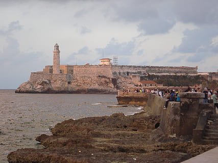 malecon, havana, cuba, architecture, cloud - sky, built structure HD wallpaper
