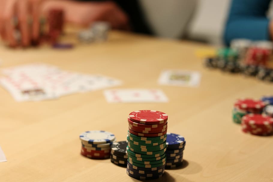 poker, chips, gambling, profit, poker game, play, win, addiction, HD wallpaper