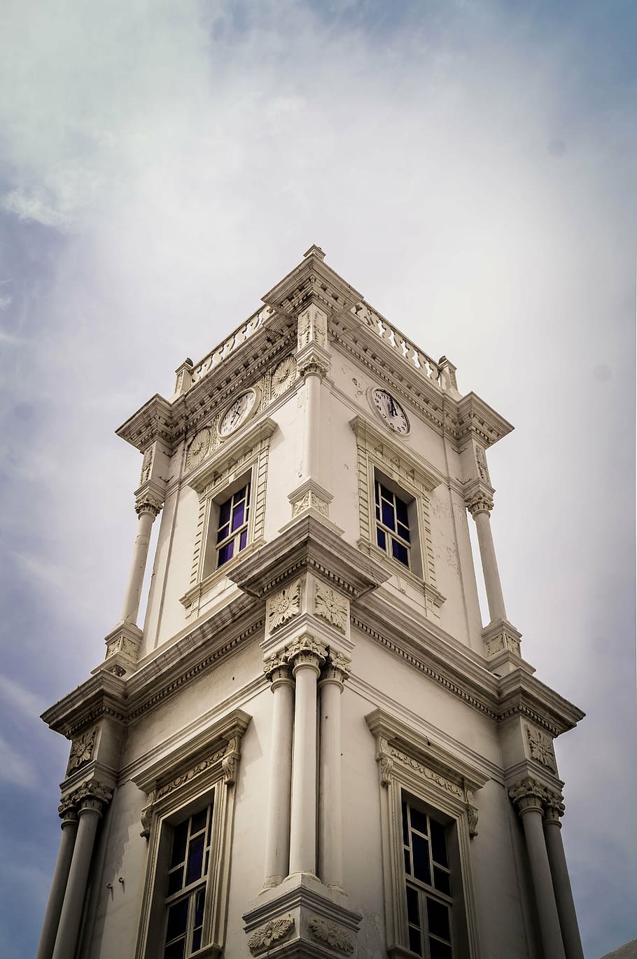 architecture, building, low angle shot, perspective, sky, church HD wallpaper