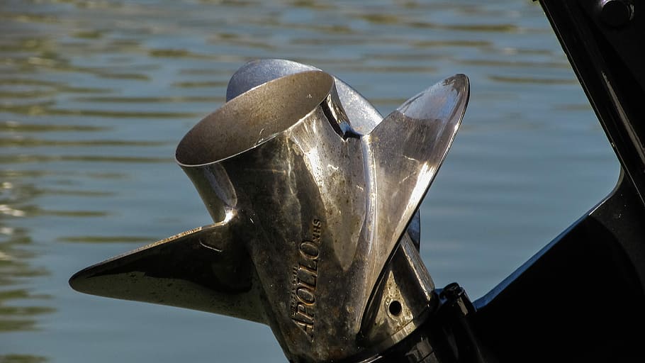 Propeller, Outboard Motor, Engine, equipment, metal, steel HD wallpaper