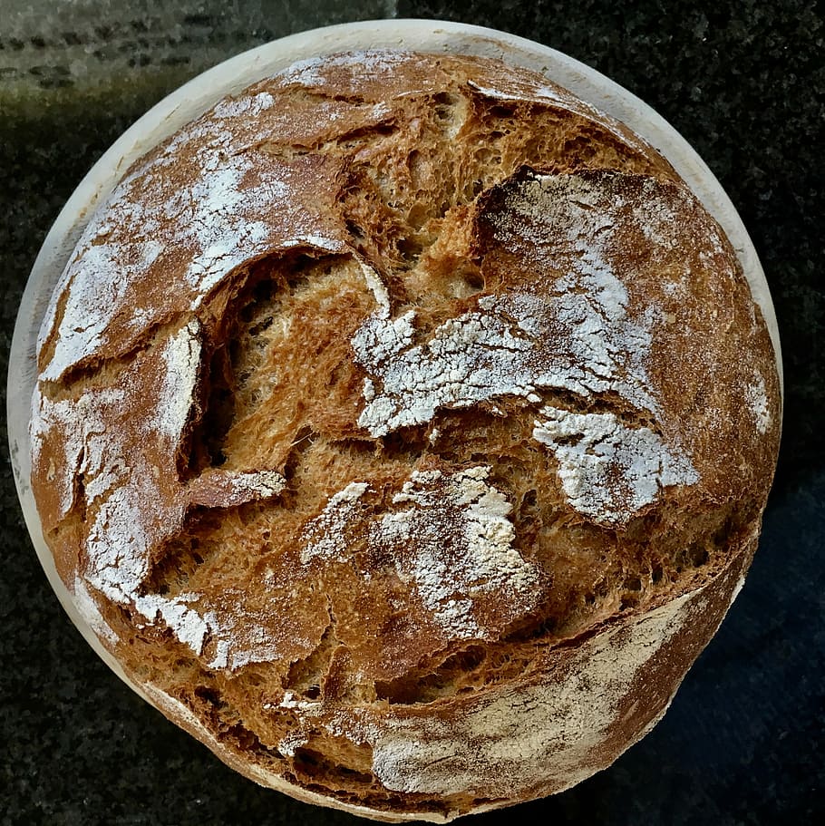 bread, bake, crispy, homemade, food, flour, bakery, brown, freshness HD wallpaper