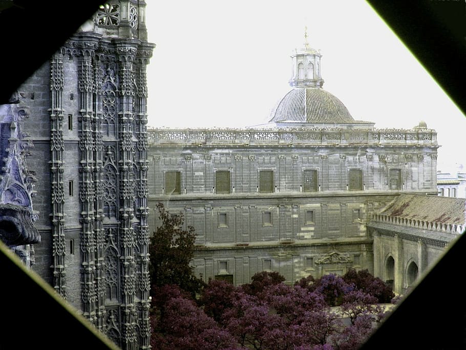 cathedral, spain, architecture, history, church, landmark, religion HD wallpaper