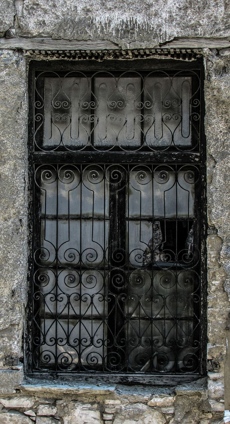 Window, Old, Building, Abandoned, window old, rusty, broken HD wallpaper