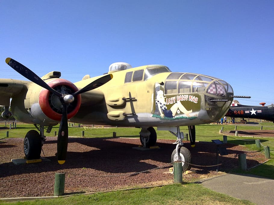 north american b-25 mitchell, bomber, doolottle-raid, air vehicle, HD wallpaper