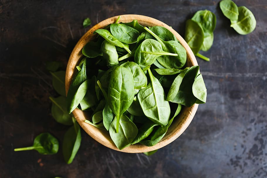 HD wallpaper: Bowl of spinach, green, healthy, leaf, leaves, lettuce, salad | Wallpaper Flare