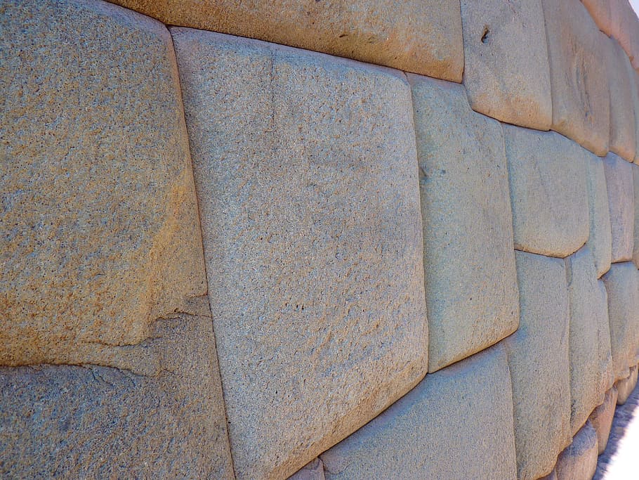 stone, wall, inca, architecture, stone wall, cusco, peru, pattern HD wallpaper