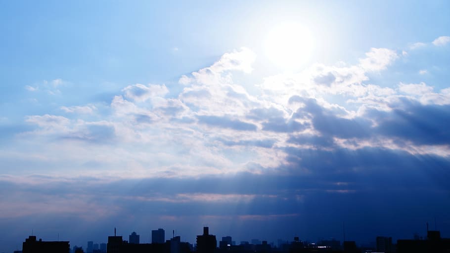 tokyo, city, sky, cloud - sky, architecture, building exterior HD wallpaper