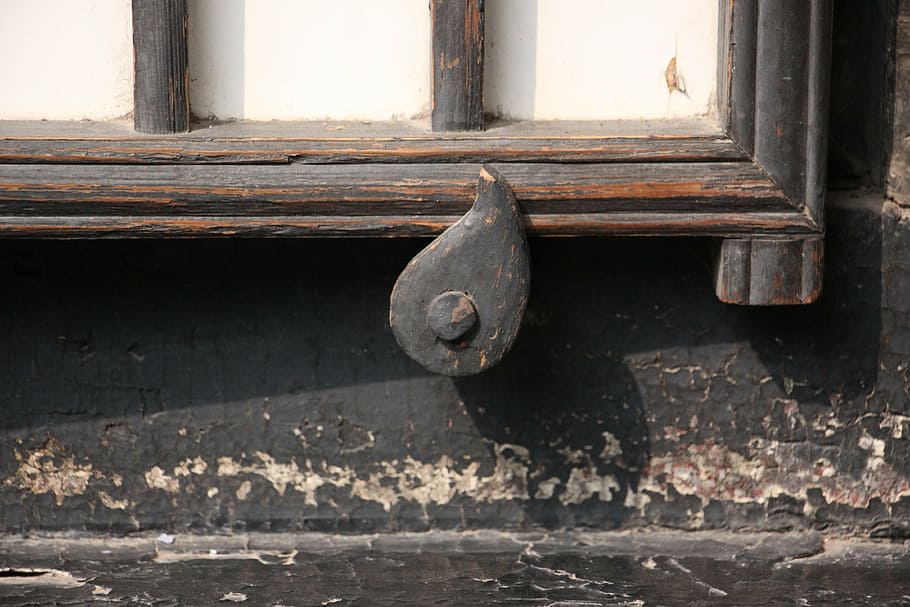 widow, chinese, traditional, old, metal, rusty, architecture HD wallpaper