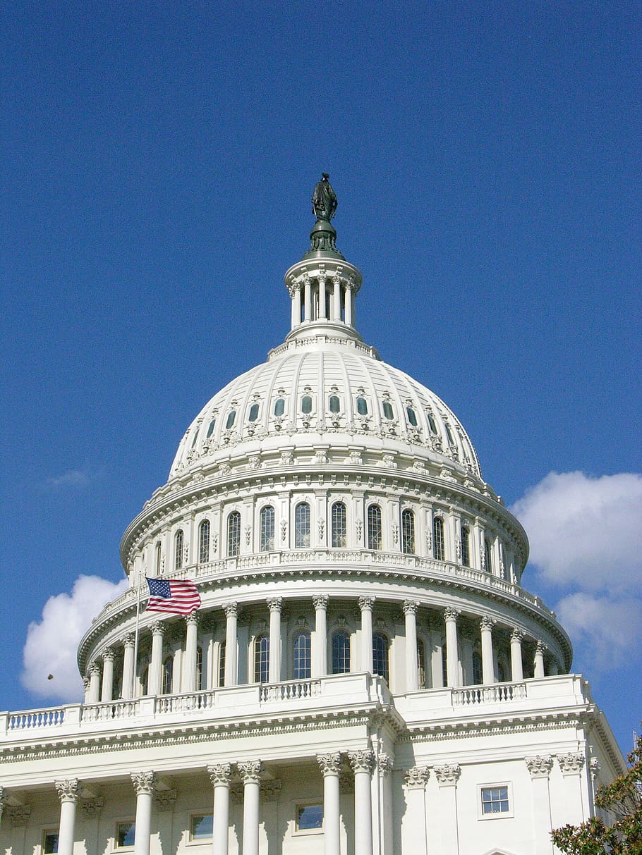 capitol, dome, landmark, architecture, usa, tourism, historic, HD wallpaper