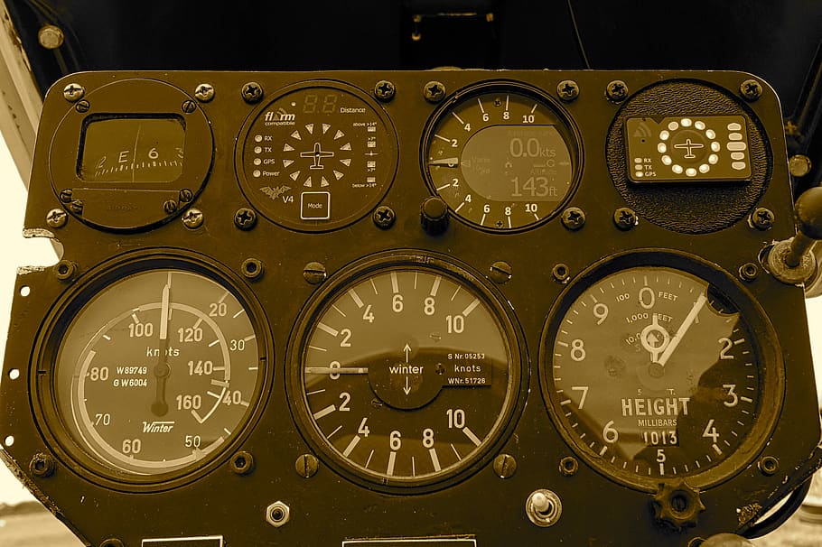 instruments, dashboard, dials, panel, controls, electronics HD wallpaper