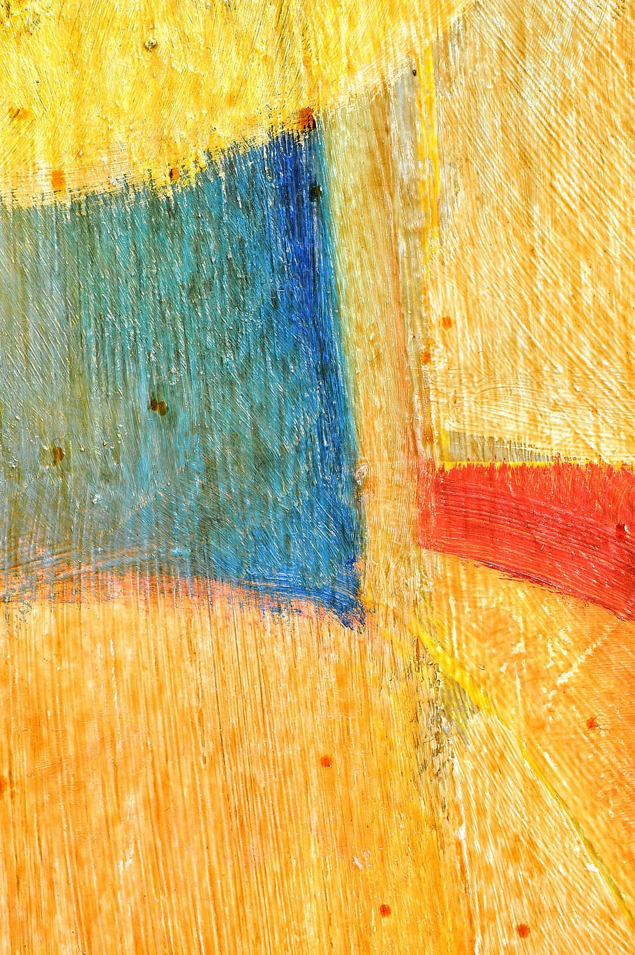 blue and yellow abstract painting, the framework, drawing, color, HD wallpaper