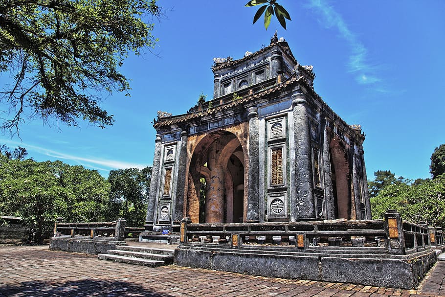 architecture, old, travel, ancient, temple, tree, plant, history HD wallpaper