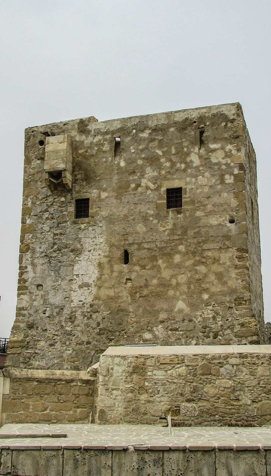 cyprus, pyla, tower, medieval, architecture, castle, historic HD wallpaper