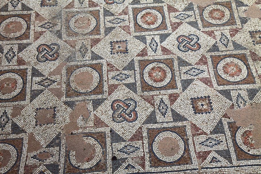 Ancient, Architecture, Background, art, decoration, floor, mosaic HD wallpaper