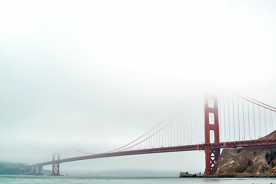 San Francisco bridge, golden, gate, photo, architecture, infrastructure HD wallpaper