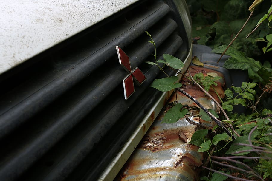 leave, auto, stainless, scrap, usa, broken, wreck, old car HD wallpaper