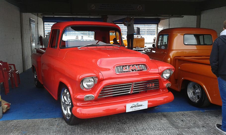 car, red, classic, mode of transportation, motor vehicle, land vehicle HD wallpaper