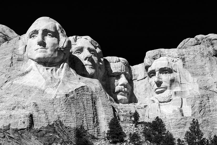 Mt. Rushmore during daytime, photo of Mount Rushmore, monument, HD wallpaper