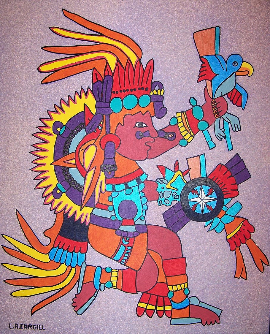 quetzalcoatl aztec god wallpaper
