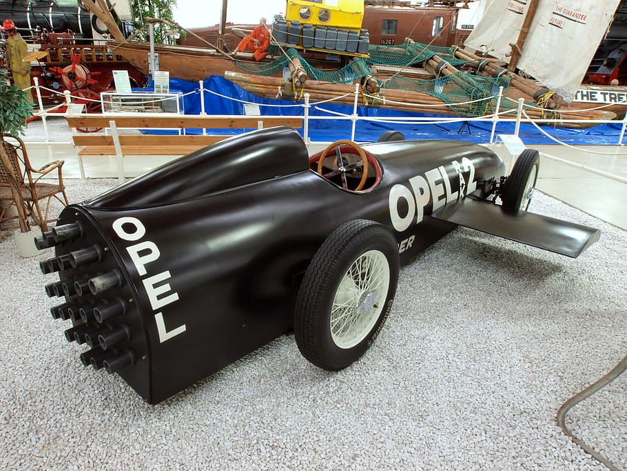 opel, rocket car, rak2, speed, engine, record, power, fast, HD wallpaper