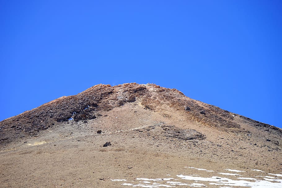 Pico Del Teide, Summit, Volcano, volcano summit, rise, away HD wallpaper