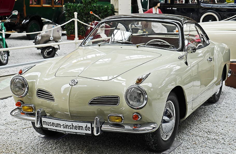 karmann-ghia, coupe, vw, timeless, oldtimer, beetle-technik HD wallpaper
