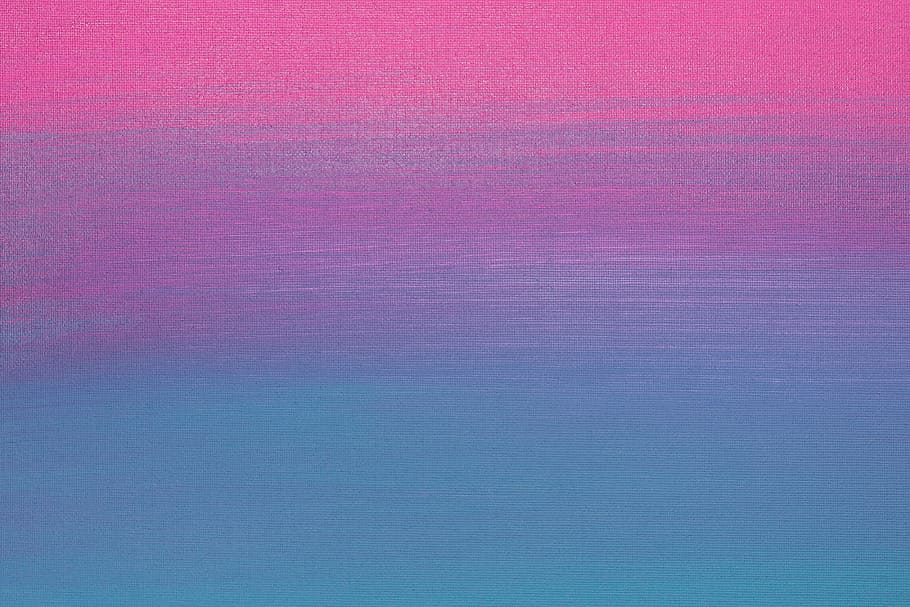 pink and teal ombre abstract painting, image, design, abstract expressionism, HD wallpaper