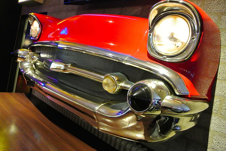 auto, deco, shiny, oldtimer, automotive, figure, retro, vehicle HD wallpaper